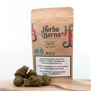 Herba di Berna - Afghan Kush Indoor (CHF 20.00/4g)