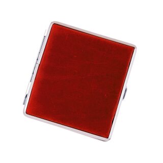 Angelo Zigarettenetui Vintage Leder Rot