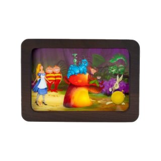 3D Wood Rolling Tray - Alice Mushroom (30cm x 17.8cm)