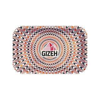 GIZEH Trippy Tray (27.5cm  x 17.5cm) Rot / Orange