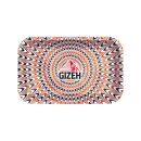 GIZEH Trippy Tray (27.5cm  x 17.5cm) Rot / Orange