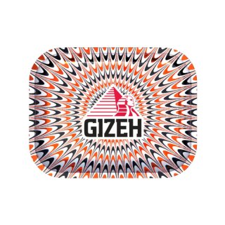 GIZEH Trippy Tray Small (18cm  x 14cm) Rot / Orange