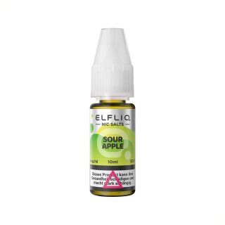 ELFLIQ - Elfbar Liquid (10ml/20mg) Sour Apple