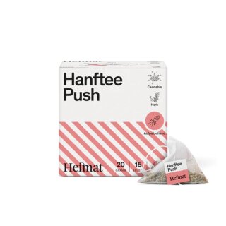 Heimat Hanftee - Push (15 Beutel)