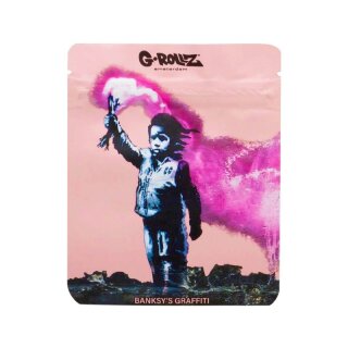 Banksy Bag - Torch Boy (10cm x 12.5cm)