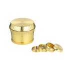 Alu Grinder 4-teilig 63mm Gold