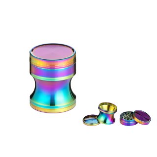 Alu Grinder 4-teilig 50mm Rainbow