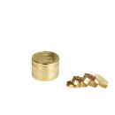 Alu Grinder 4-teilig 47mm Goldbarren