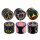 Grinder Alu Peace and Love 4-teilig 50mm