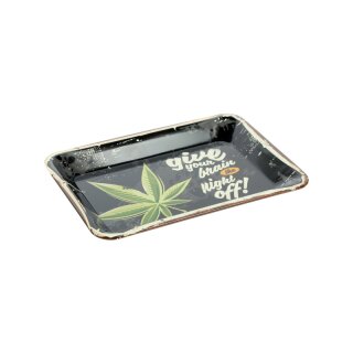 Rolling Tray - Give your brain a break (18cm x 12.5cm)